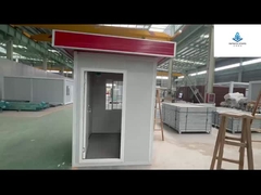 كشك أمن محمول مع هيكل فولاذ الصين المصنع