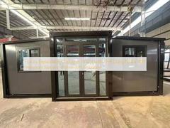 Luxury Expandable Container House with 72㎡ Living Space 40ft Transport Size and 150mm EPS Insulation