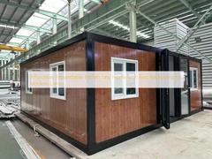 Erschwingliches, erweiterbares Fertig-Tiny-Home mit zwei Schlafzimmern für modernes Wohnen