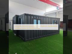 Hurricane-Resistant Expandable Two-Bedroom Prefabricated Container House for Modern Living