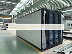 20ft Expandable Container House with Steel Frame and High-Quality Insulation for Versatile Living