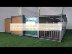 Çok Yönlü Kullanım için Çevre Dostu Tasarımlı Ses Yalıtımlı Genişletilebilir Konteyner Ev