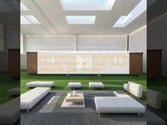 Sessiz Faaliyetler için Yerden Tasarruf Sağlayan Tasarıma Sahip Ses Geçirmez Çevre Dostu Genişletilebilir Konteyner Ev