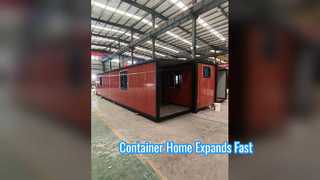 Expandable Container Home 7m Living  Day Install