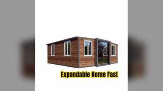 20ft Expandable Container House Fast Modern Living