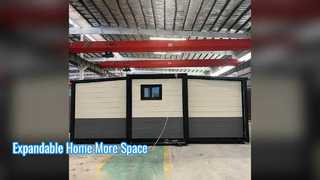 확장 가능한 컨테이너 홈: 더 많은 공간을 빠르게 확보