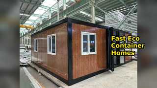 Expandable Container Homes Fast Eco-Friendly