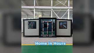 20ft Expandable Container Home Fast Setup