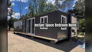 Expandable Container Home  Bedrooms Instant Space