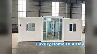 40Ft Luxury Expandable Container House One Day Install