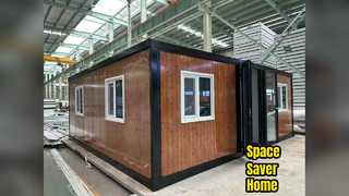 Εξοικονόμηση χώρου στο σπίτι με δυνατότητα επέκτασης Container